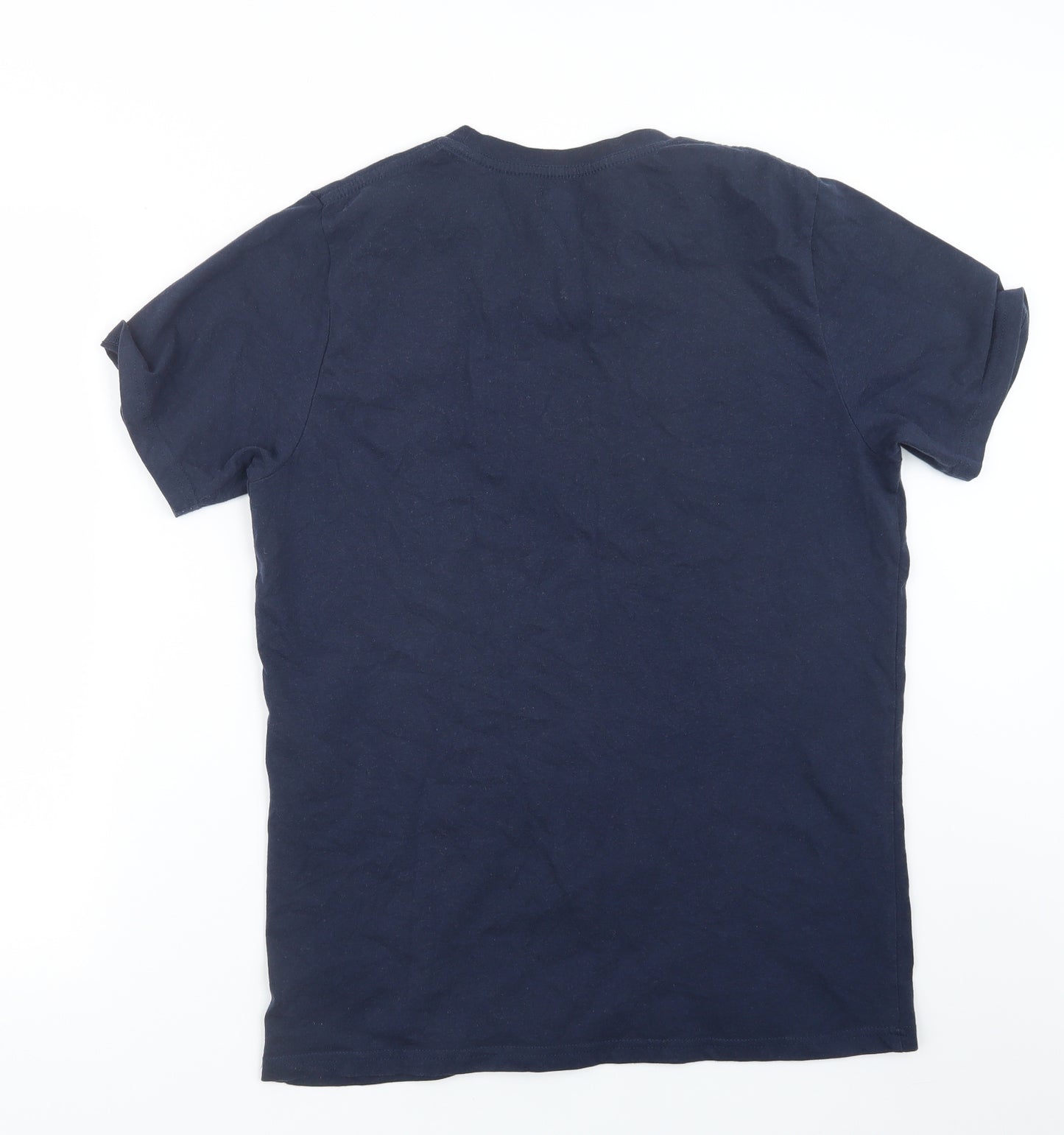 Avenue Mens Blue    T-Shirt Size M  - Christmas