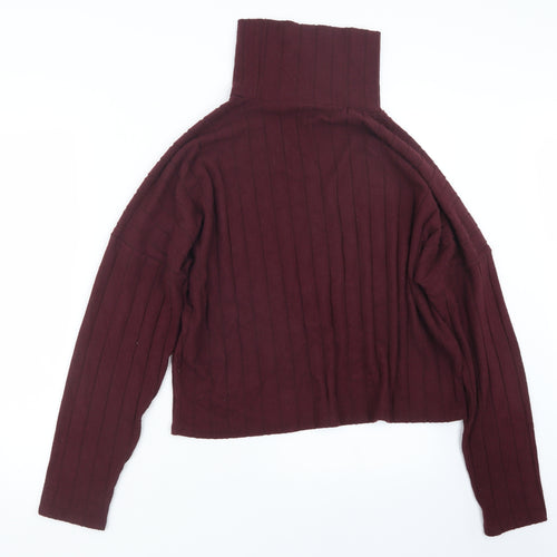 New Look Womens Red   Pullover Jumper Size L