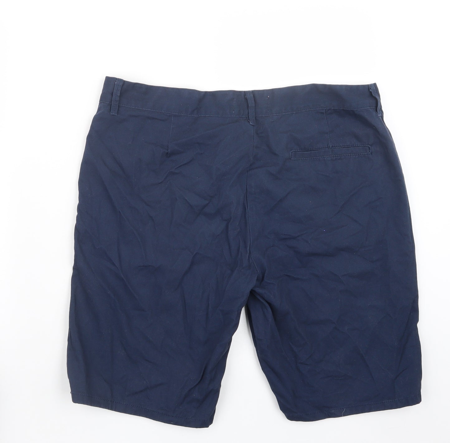 Denim Co. Mens Blue   Cargo Shorts Size 36 in