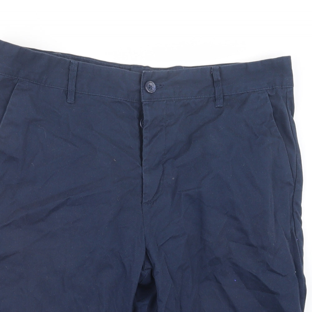 Denim Co. Mens Blue   Cargo Shorts Size 36 in
