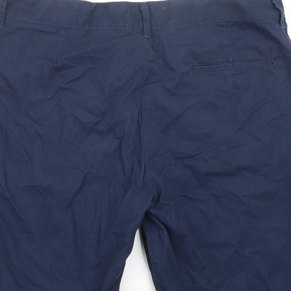Denim Co. Mens Blue   Cargo Shorts Size 36 in
