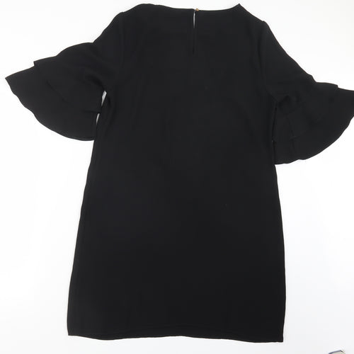 F&F Womens Black   T-Shirt Dress  Size 14