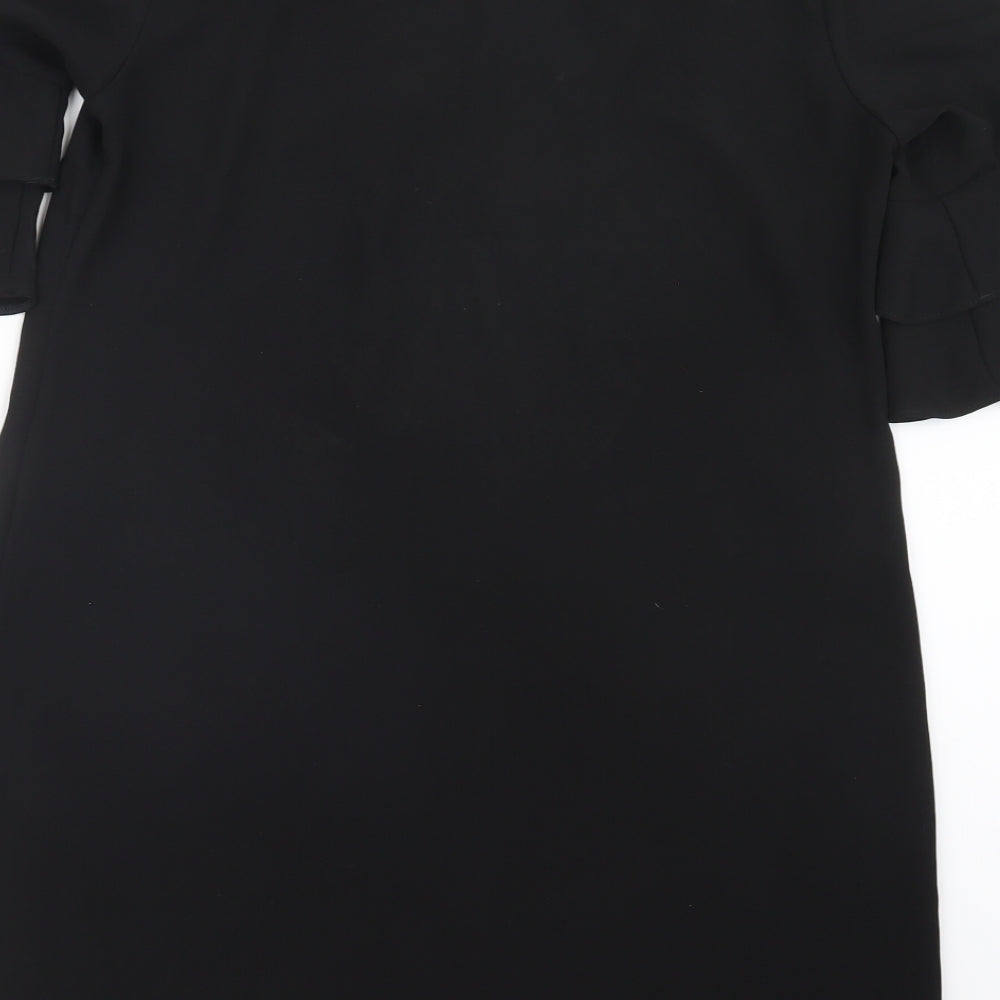 F&F Womens Black   T-Shirt Dress  Size 14