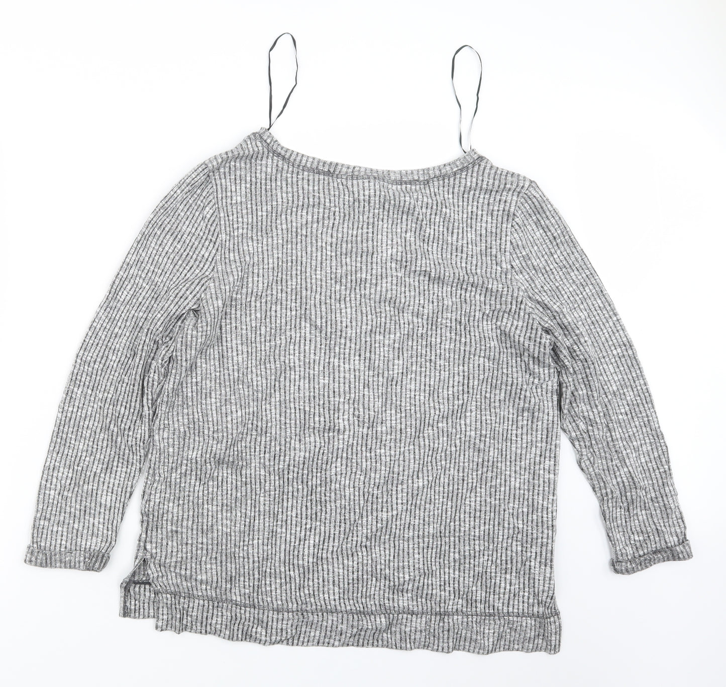 H&M Womens Grey   Pullover Jumper Size M