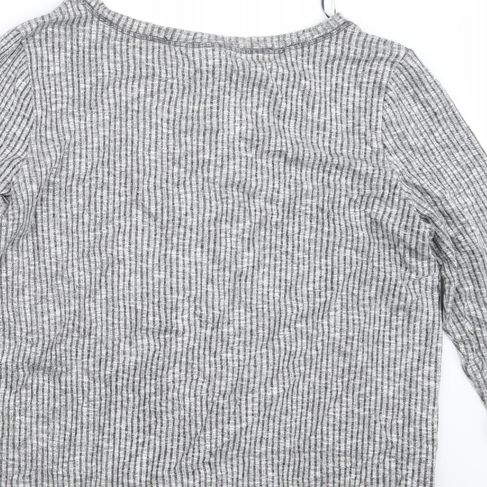 H&M Womens Grey   Pullover Jumper Size M