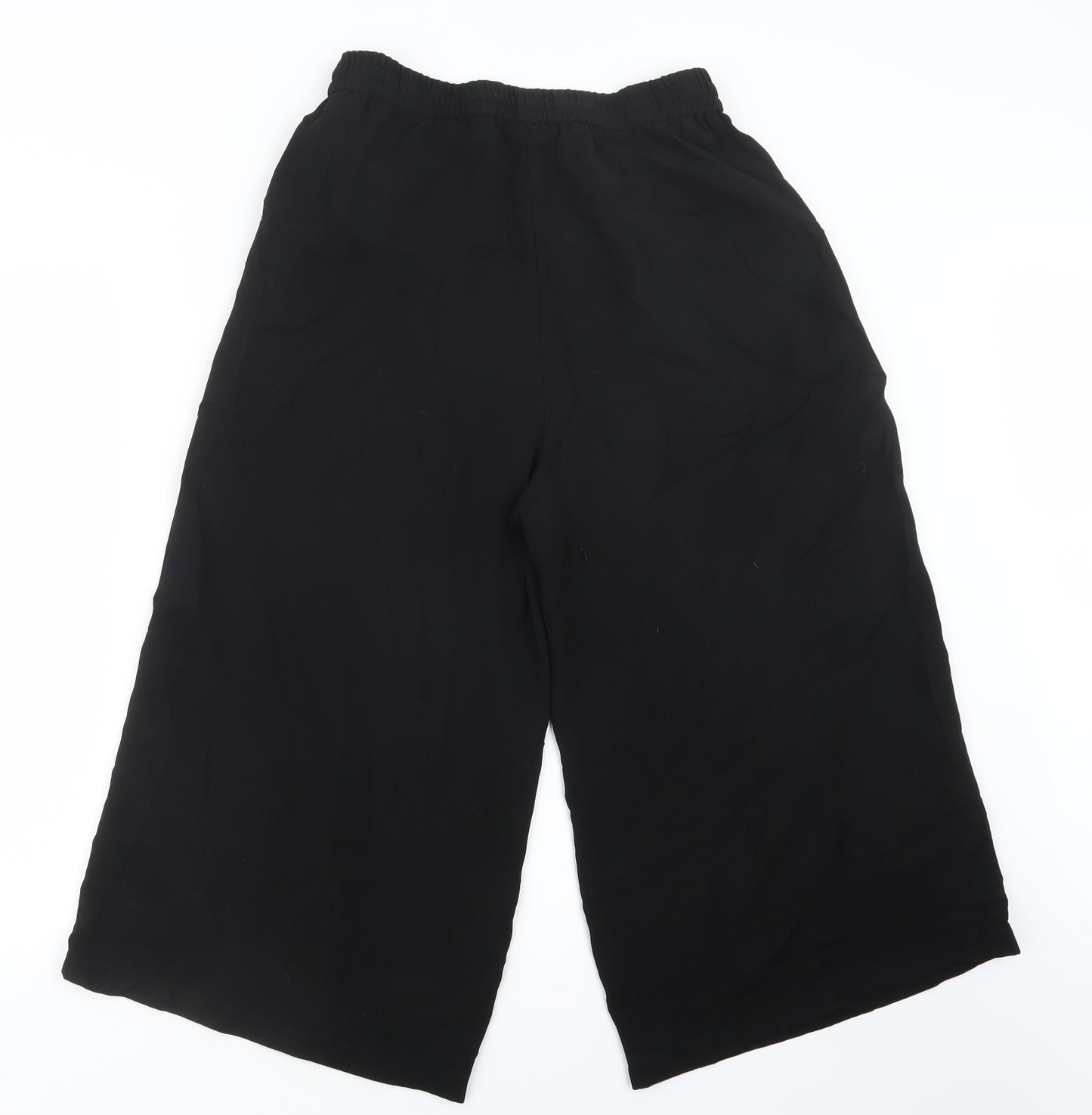 Light Before Dark Womens Black   Cropped Trousers Size M L20 in