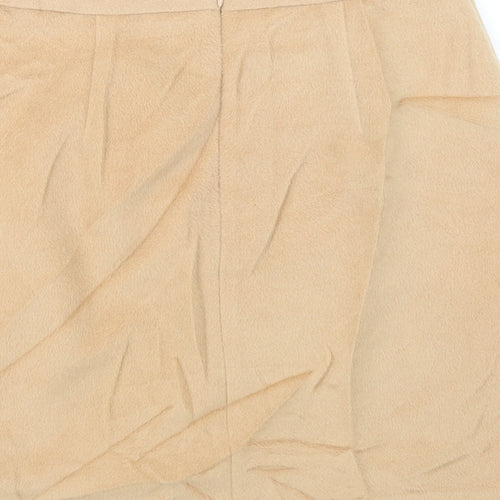 Marks and Spencer Womens Beige   Straight & Pencil Skirt Size 10