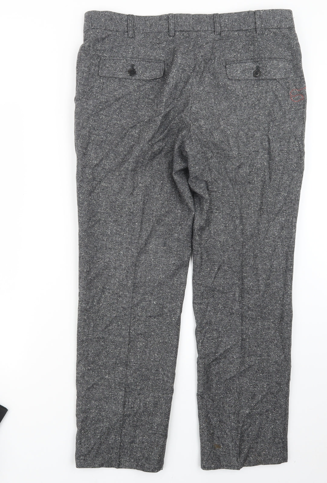 Racing Green Mens Grey   Trousers  Size 36 in L28 in