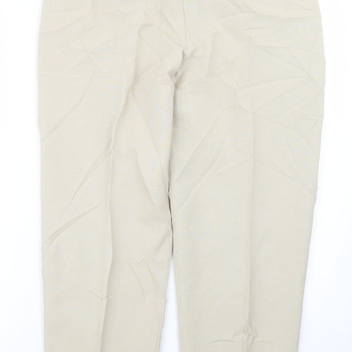slimma Womens Ivory   Trousers  Size 14 L25.5 in