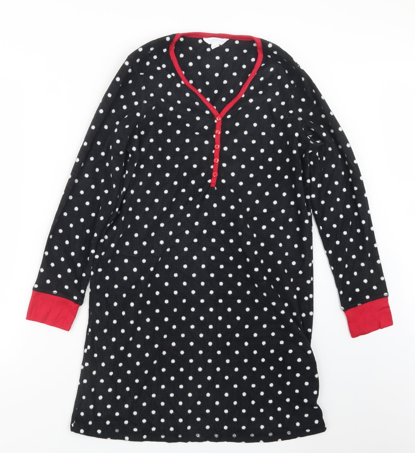 Charter Club Womens Black Polka Dot  Top One Piece Size S