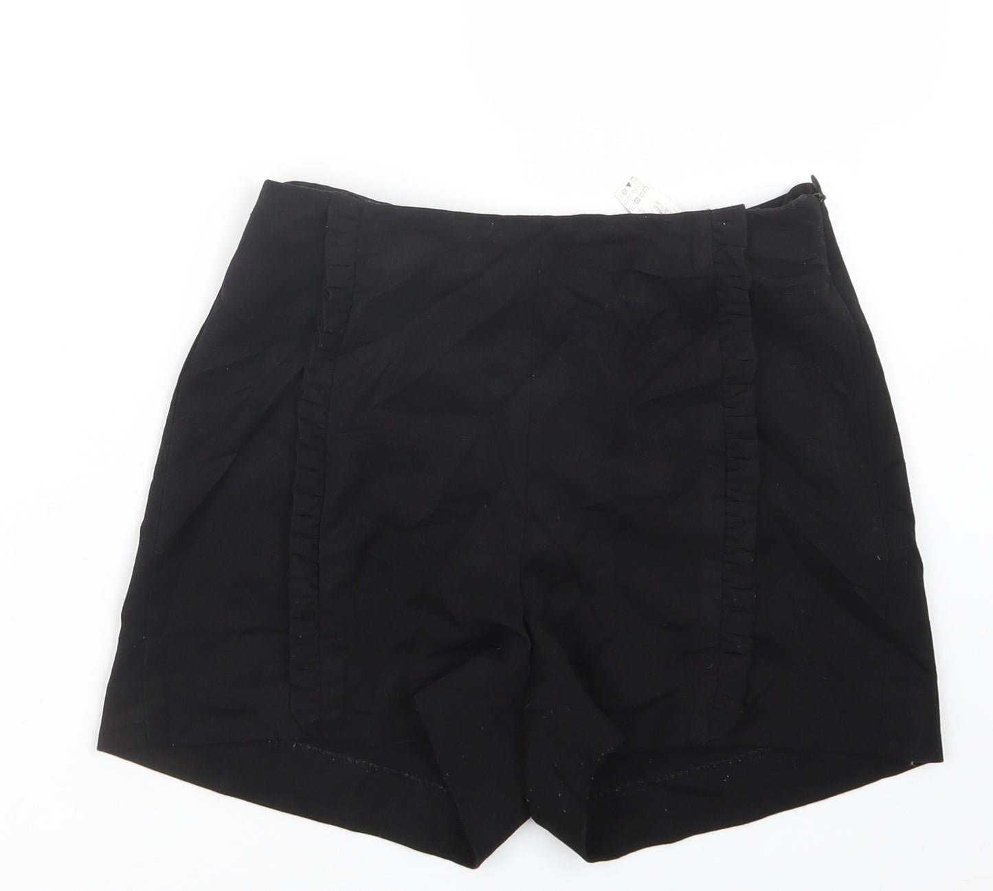 Zara Womens Black   Boyfriend Shorts Size S