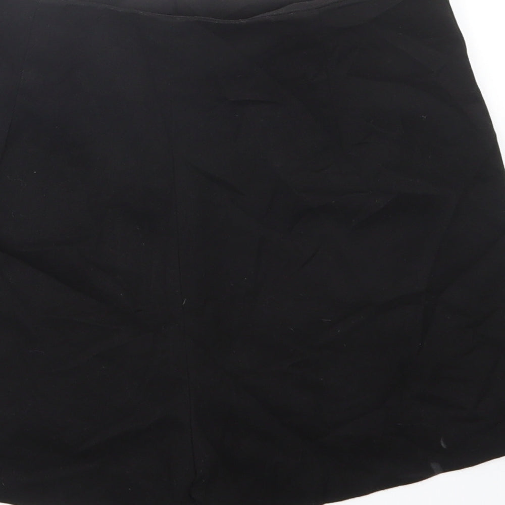 Zara Womens Black   Boyfriend Shorts Size S