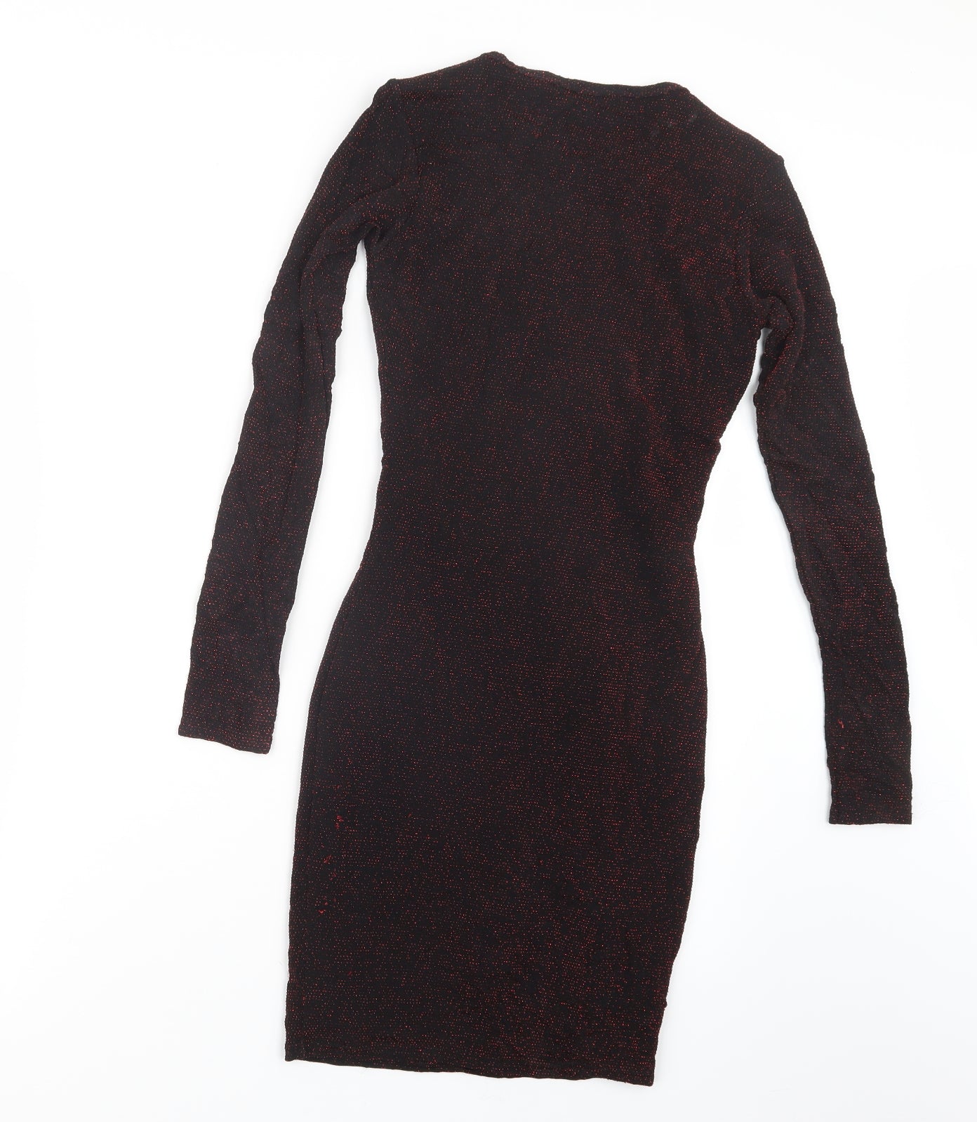 Missguided Womens Red   T-Shirt Dress  Size 4