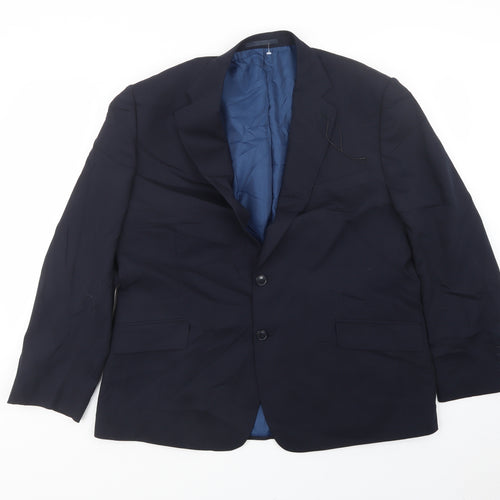 Marks and Spencer Mens Blue   Jacket Suit Jacket Size 42