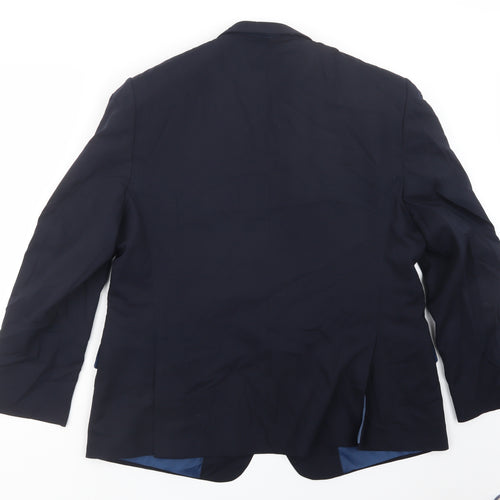 Marks and Spencer Mens Blue   Jacket Suit Jacket Size 42