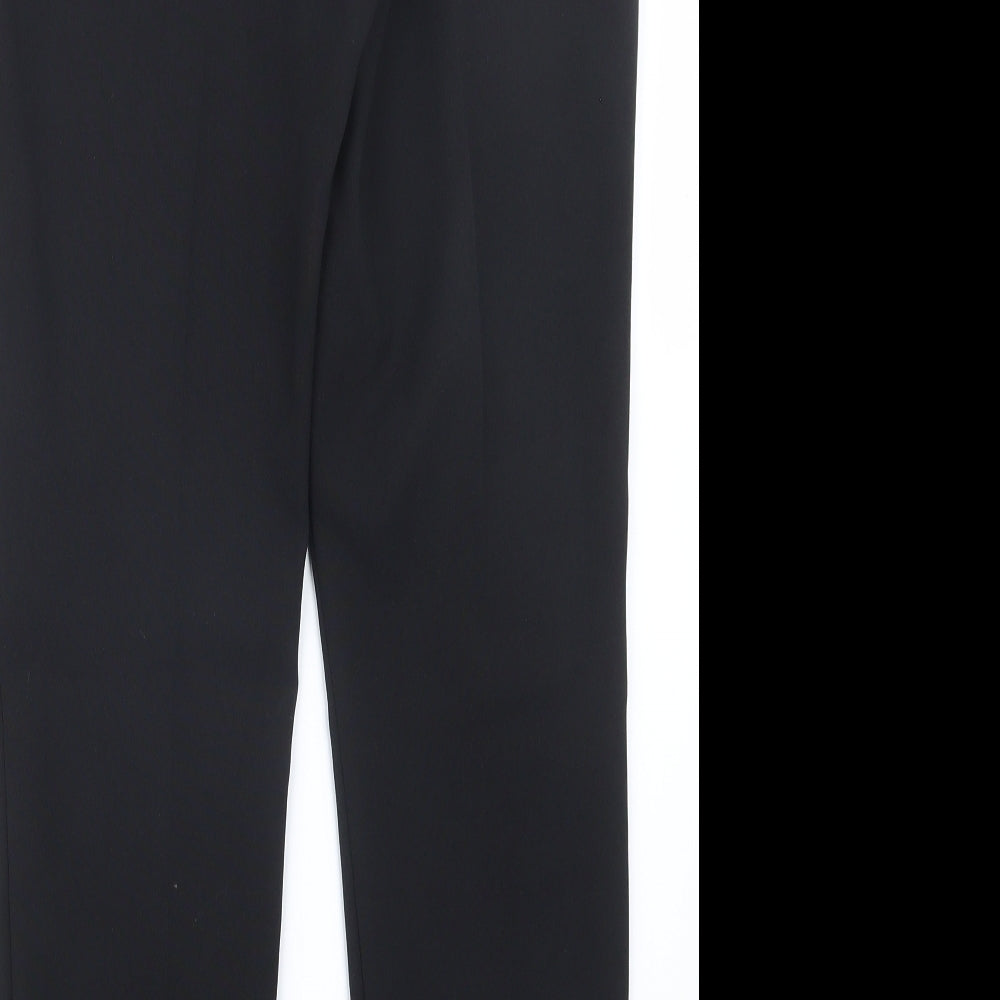 Peacocks Womens Black   Trousers  Size 8 L29 in