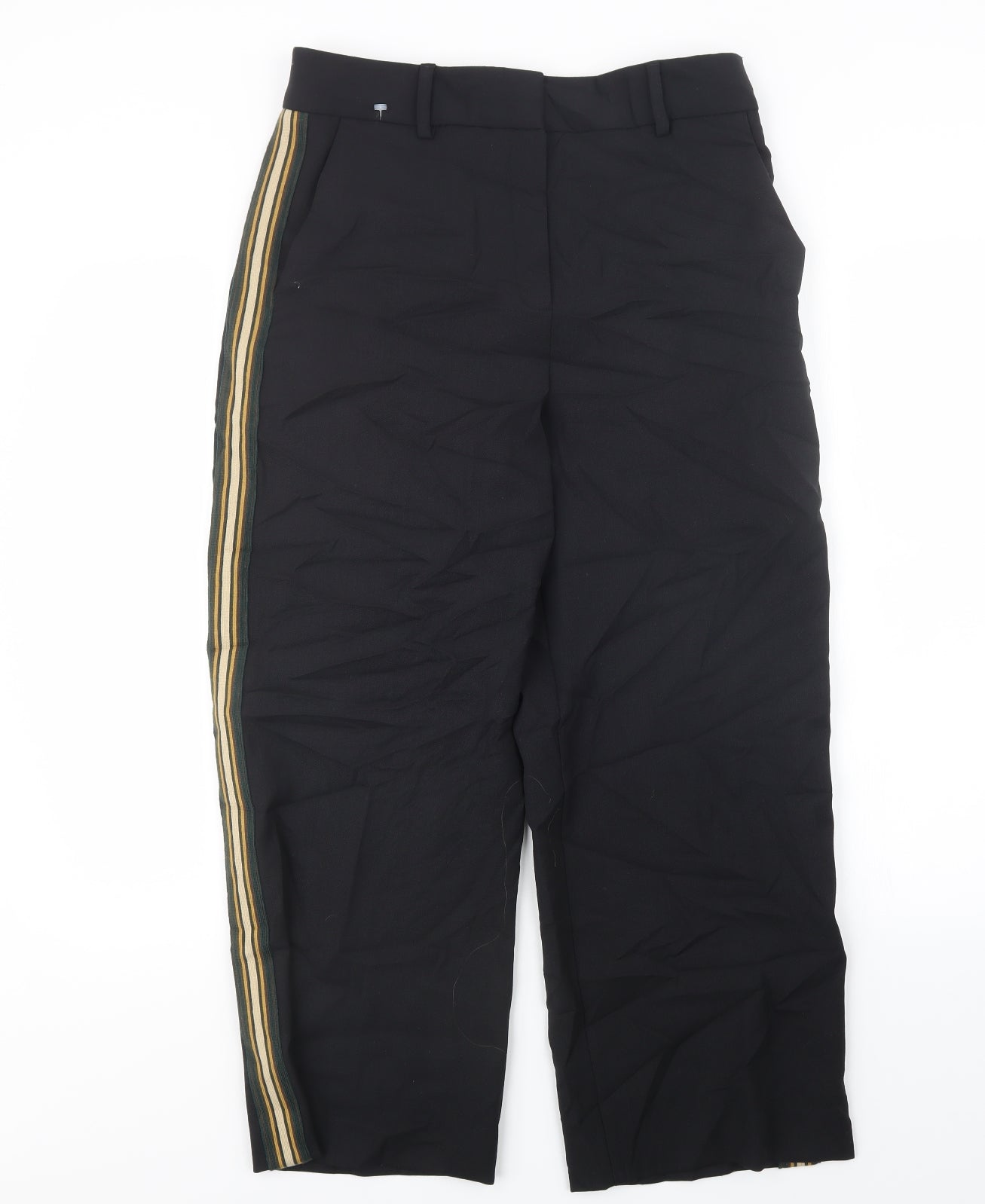 Autograph Womens Black   Trousers  Size 12 L25.5 in