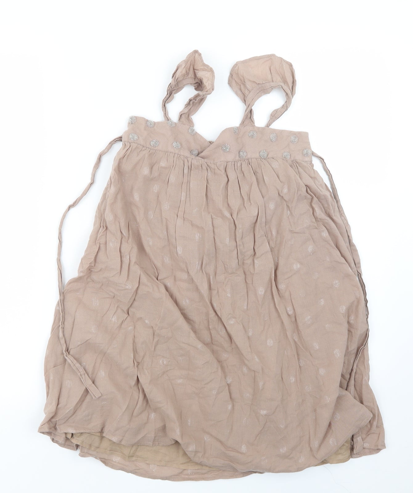 ilovegorgeous Girls Beige   T-Shirt Dress  Size 8-9 Years