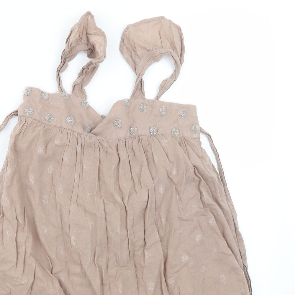ilovegorgeous Girls Beige   T-Shirt Dress  Size 8-9 Years