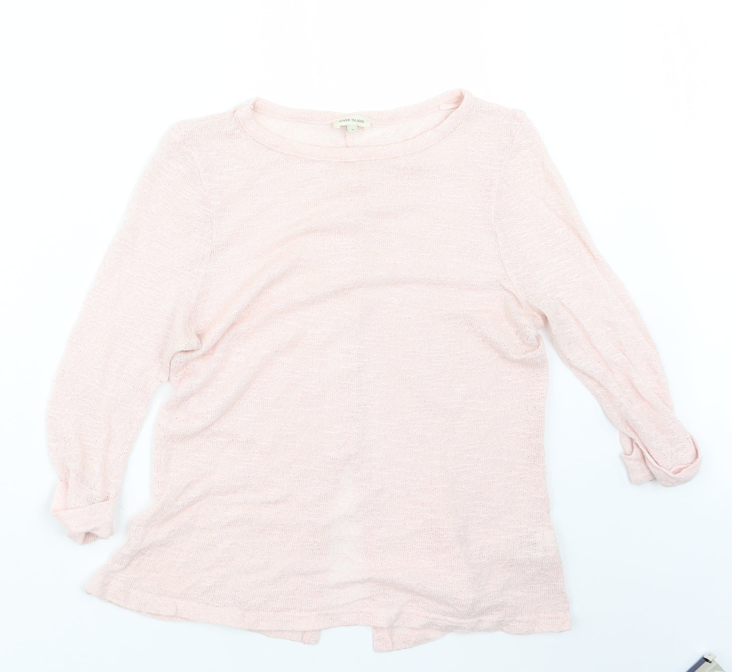 River Island Womens Pink   Pullover Jumper Size 8