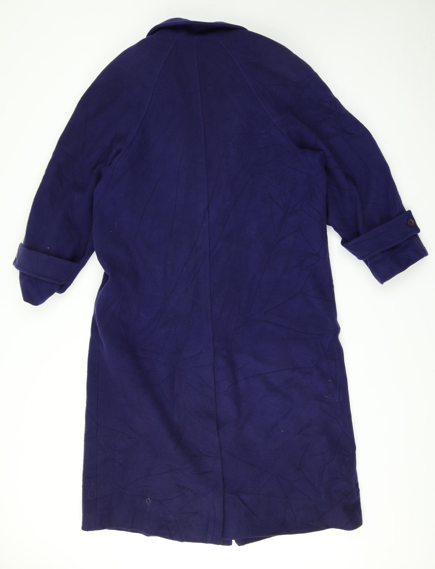 Admyra Womens Blue   Overcoat Coat Size 12