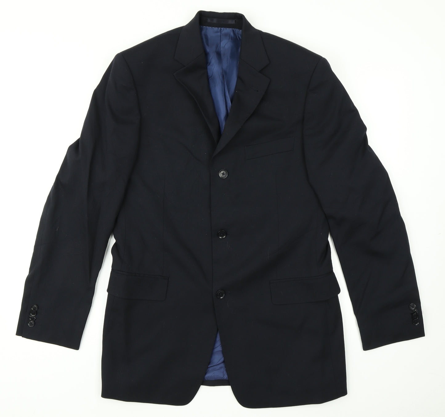 Limo Vierra Mens Blue   Jacket Blazer Size 38