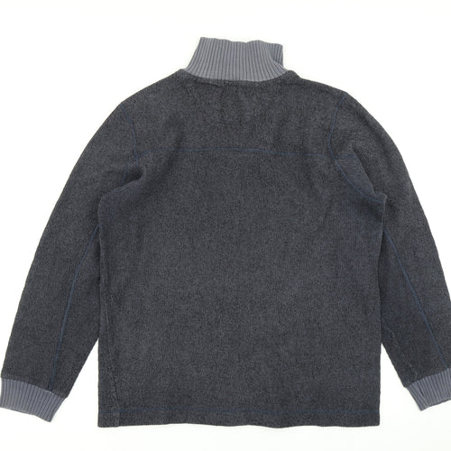 New Man Mens Blue  Knit Pullover Jumper Size M