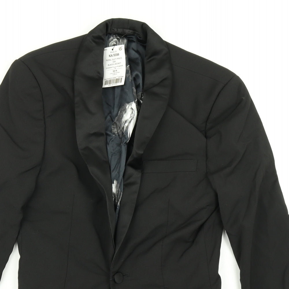 NEXT Mens Black   Jacket Blazer Size 34
