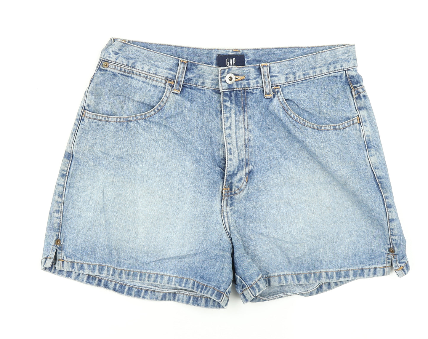 Gap Womens Blue  Denim Hot Pants Shorts Size 10
