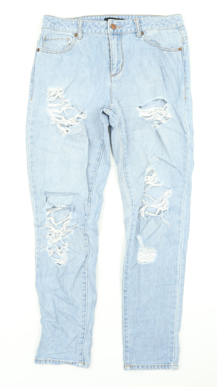 FOREVER 21 Womens Blue Denim Skinny Jeans Size 30 in L27 in