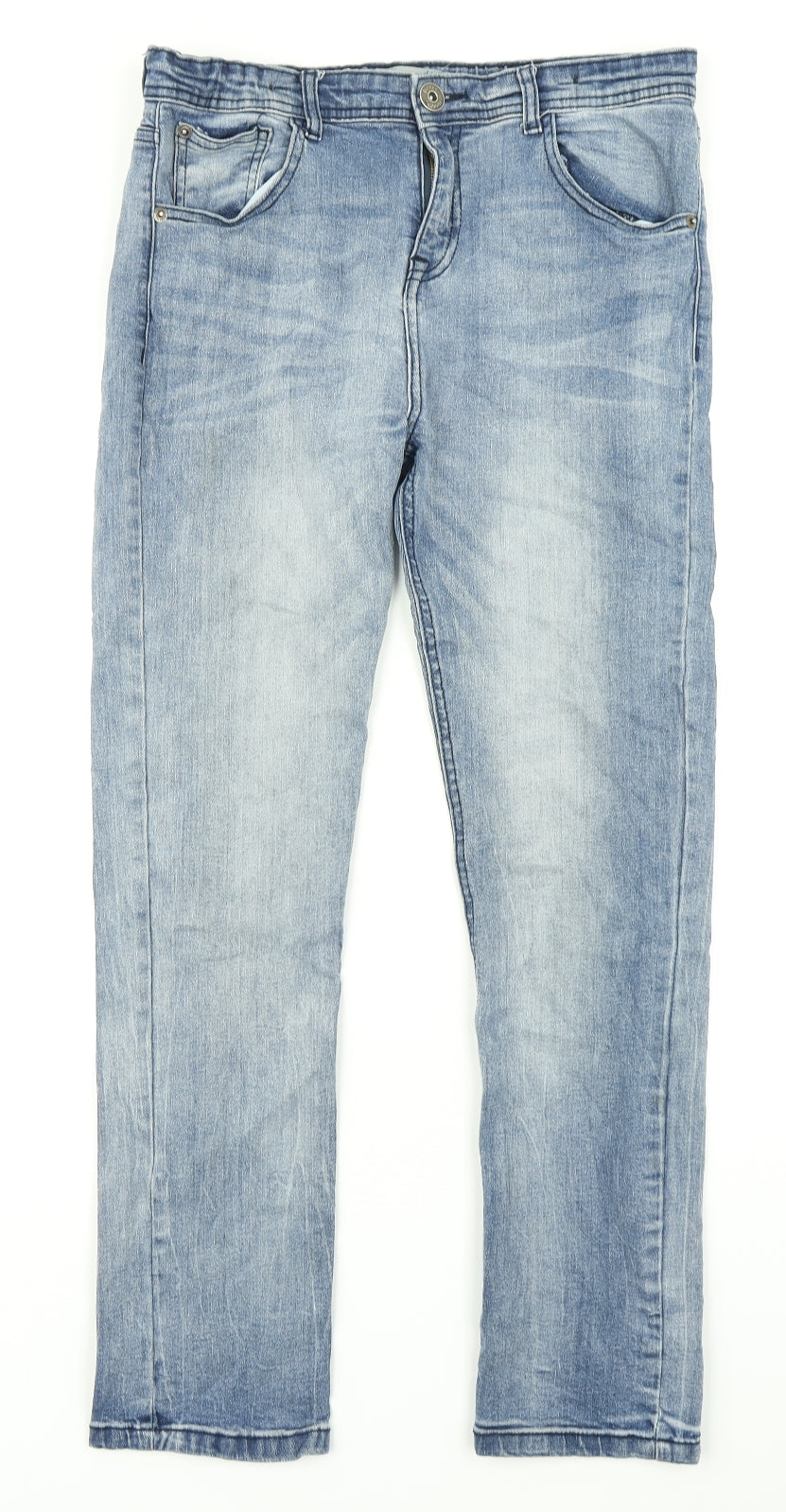 Bench Boys Blue  Denim Skinny Jeans Size 13 Years