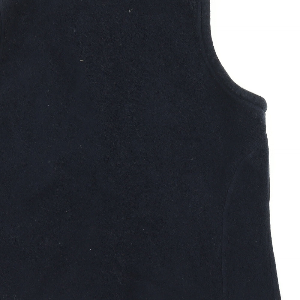 Marks & Spencer Womens Blue  Fleece Gilet Jacket Size 18