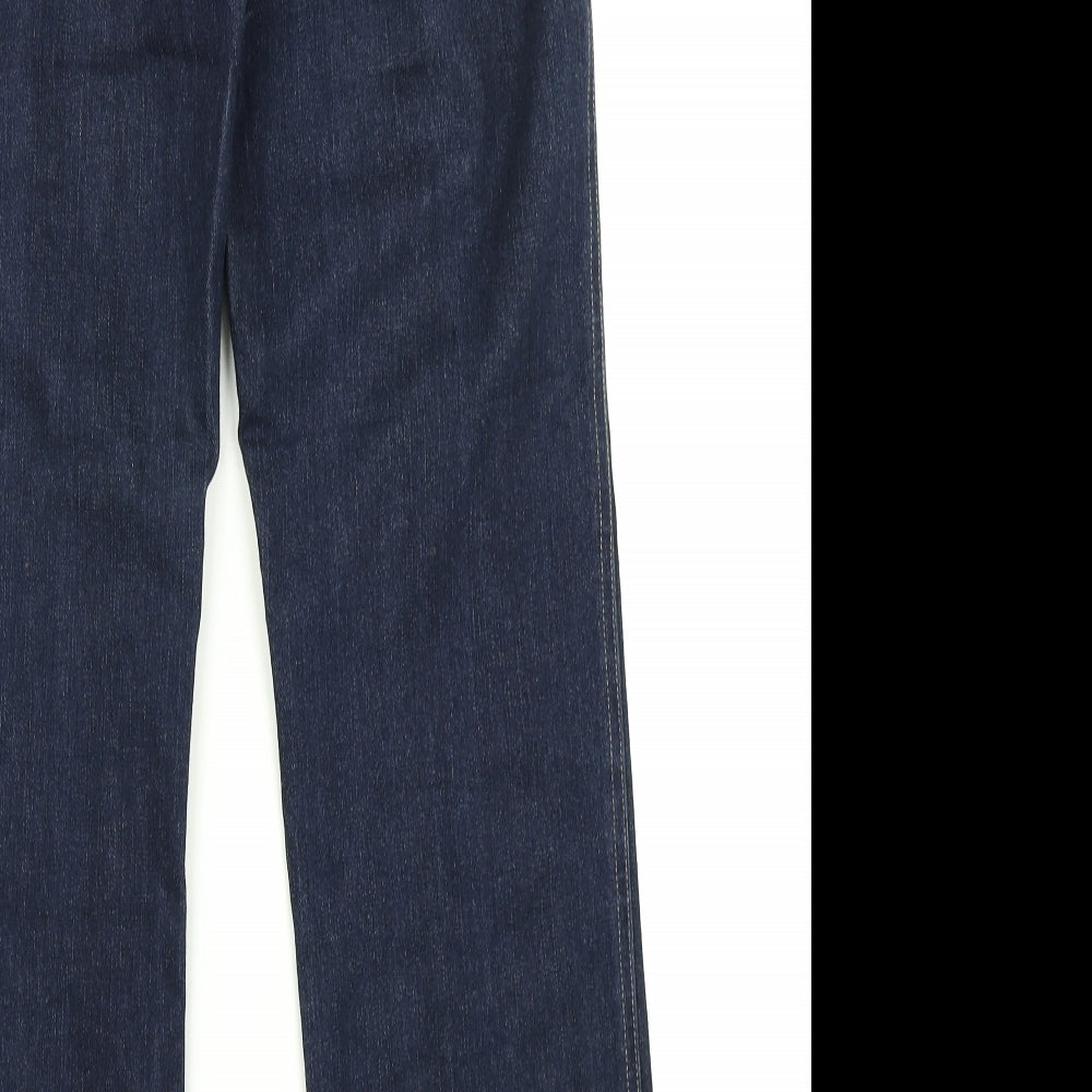 Viyella Womens Blue  Denim Bootcut Jeans Size 8 L28 in