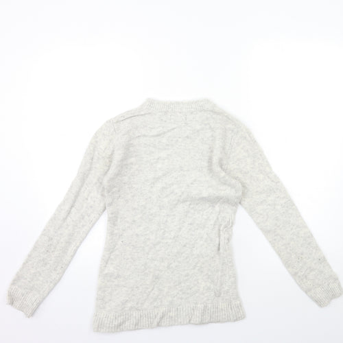 Primark Womens Grey  Knit Pullover Jumper Size 4