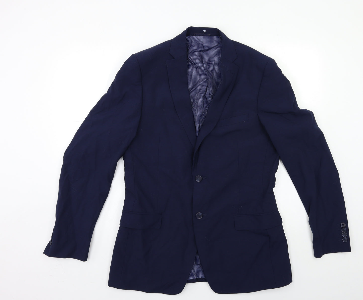 Marks and Spencer Mens Blue   Jacket Suit Jacket Size 40