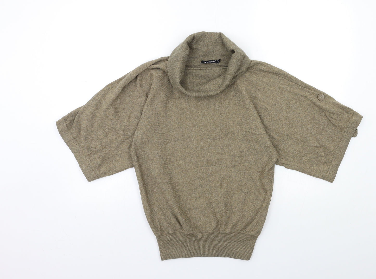 Atmosphere Womens Brown  Knit Pullover Jumper Size 8
