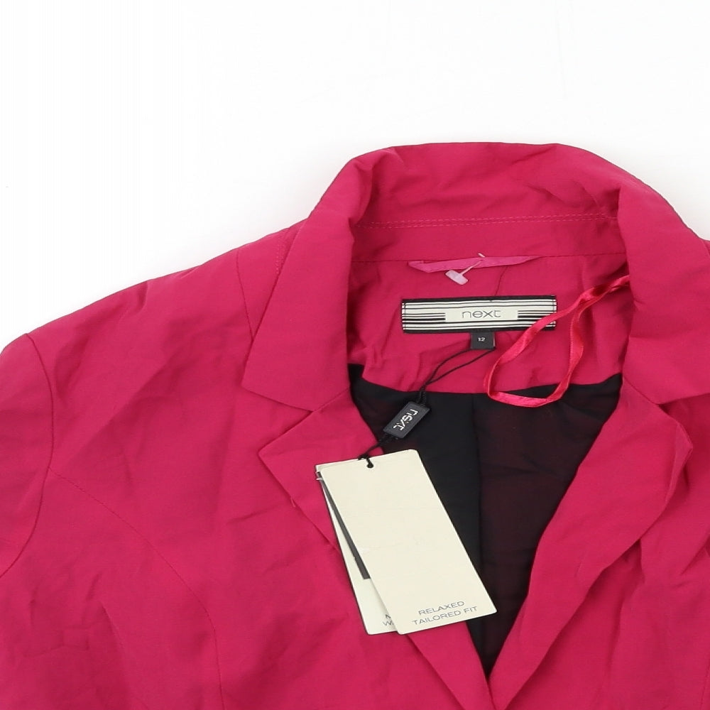 NEXT Womens Pink   Jacket Blazer Size 12