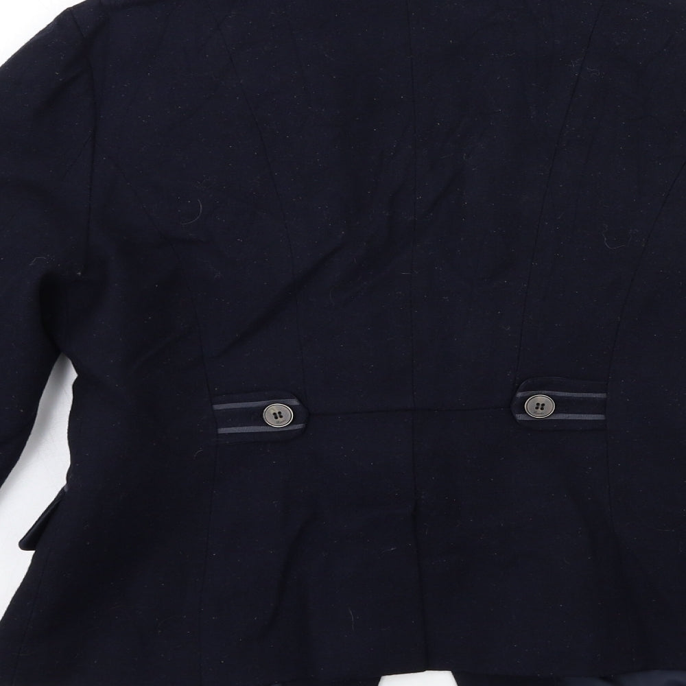 Poem Womens Blue   Jacket Blazer Size 10