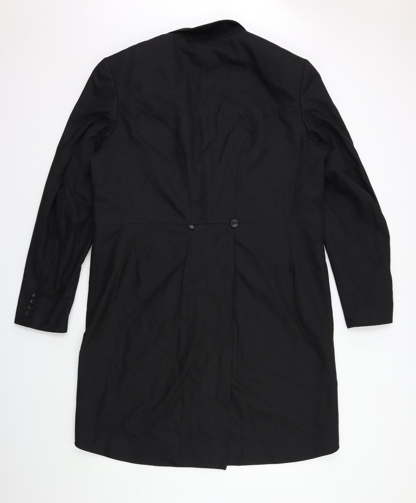 Marks and Spencer Mens Black  Rayon Tuxedo Suit Jacket Size 46