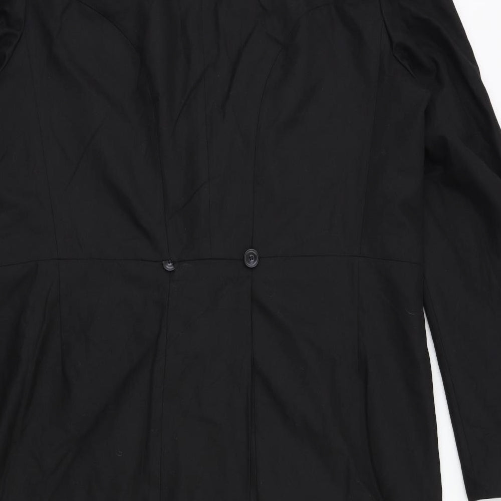 Marks and Spencer Mens Black  Rayon Tuxedo Suit Jacket Size 46