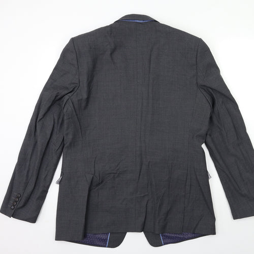 Marks and Spencer Mens Grey   Jacket Suit Jacket Size 44