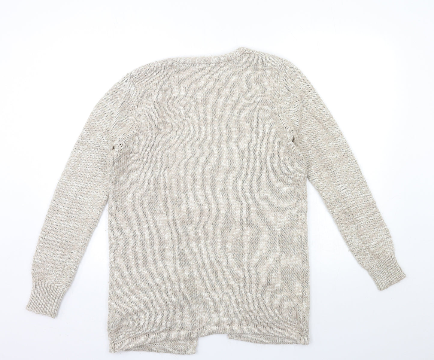 George Womens Beige  Knit Cardigan Jumper Size 14