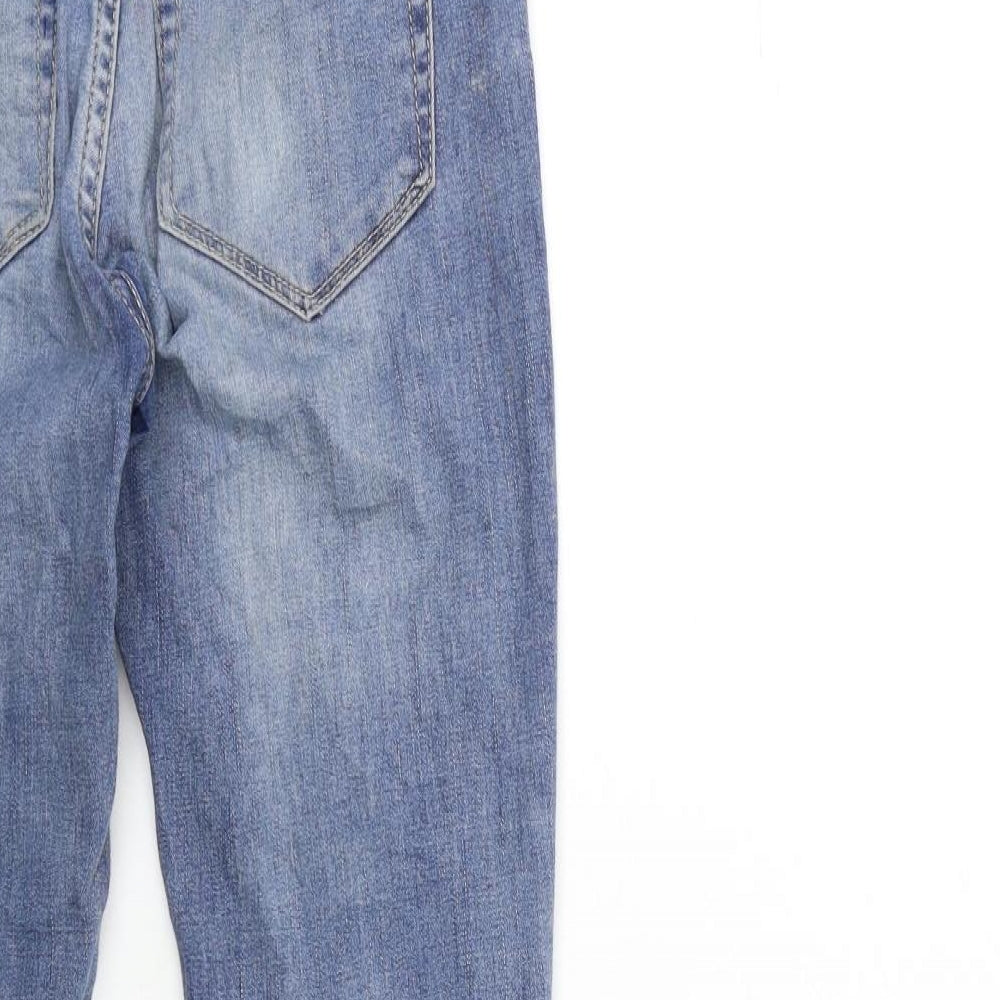Pull&Bear Womens Blue  Denim Skinny Jeans Size 6 L28 in