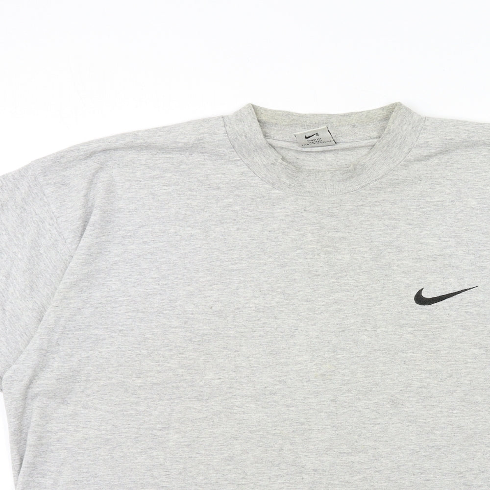 Nike Mens Grey    T-Shirt Size L