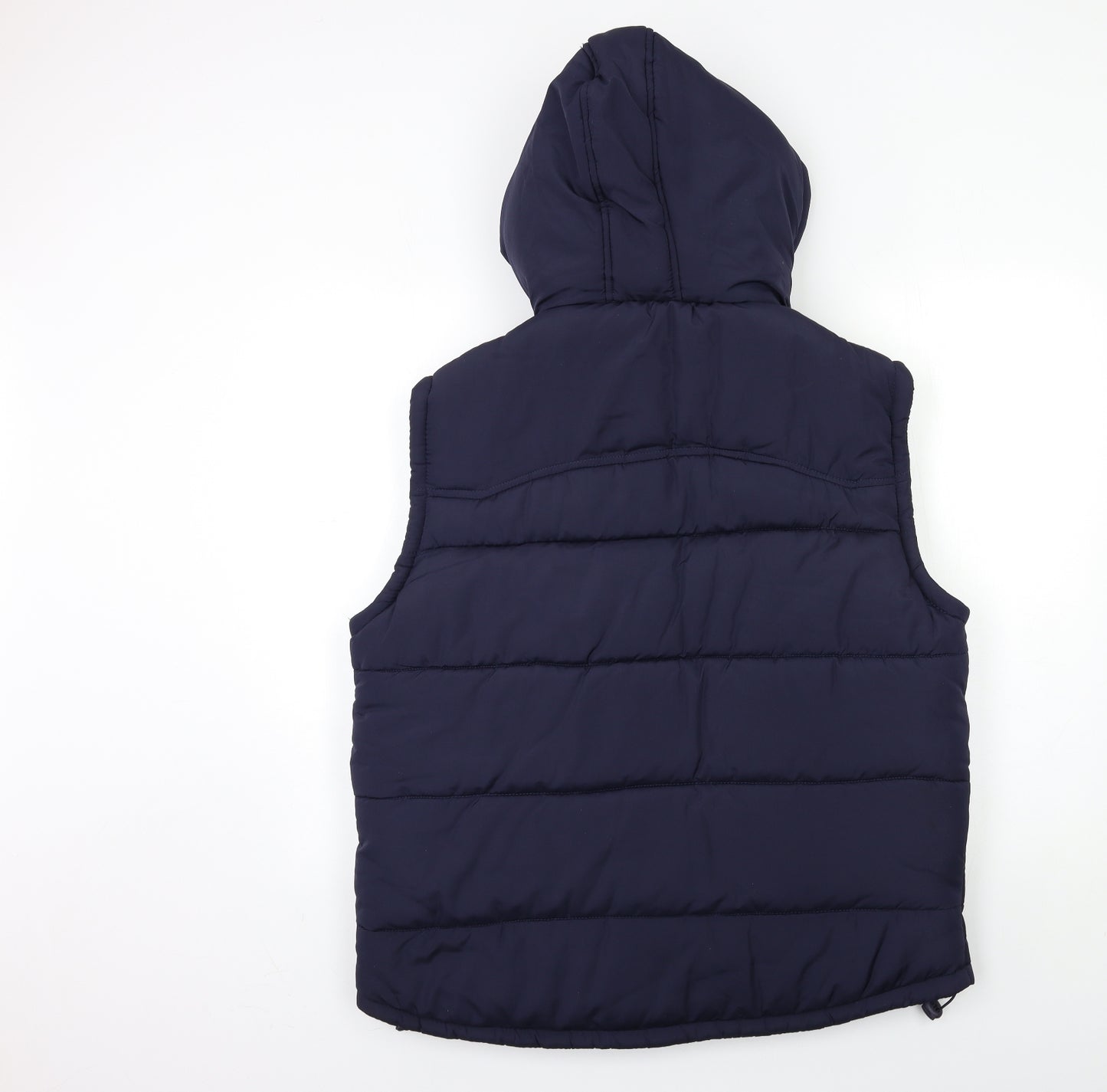 George Mens Blue   Gilet Coat Size M