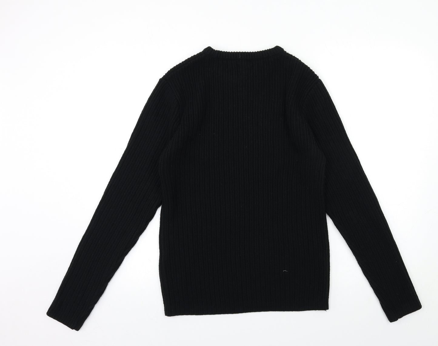 River Island Mens Black   Pullover Jumper Size M