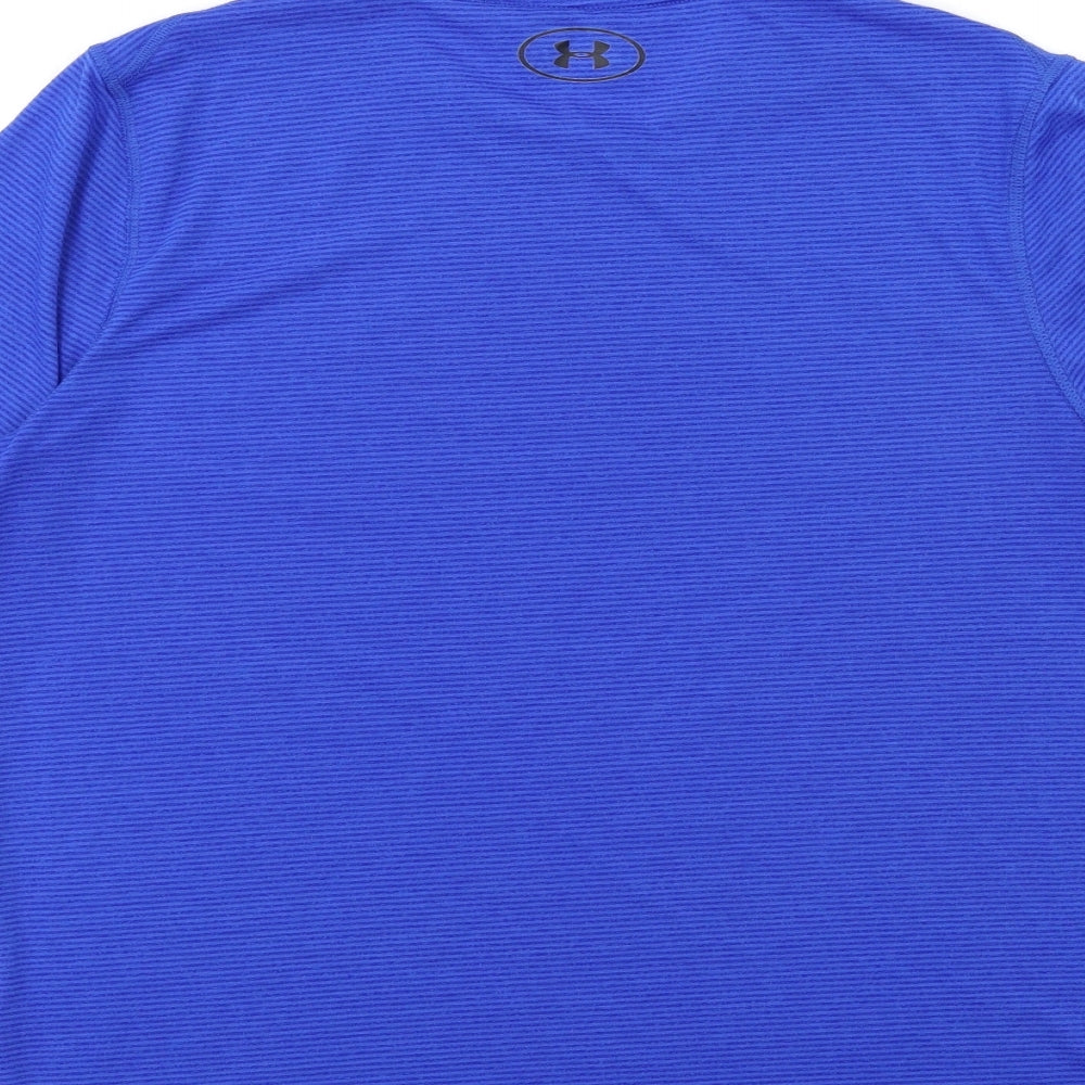 Under armour Mens Blue    T-Shirt Size L