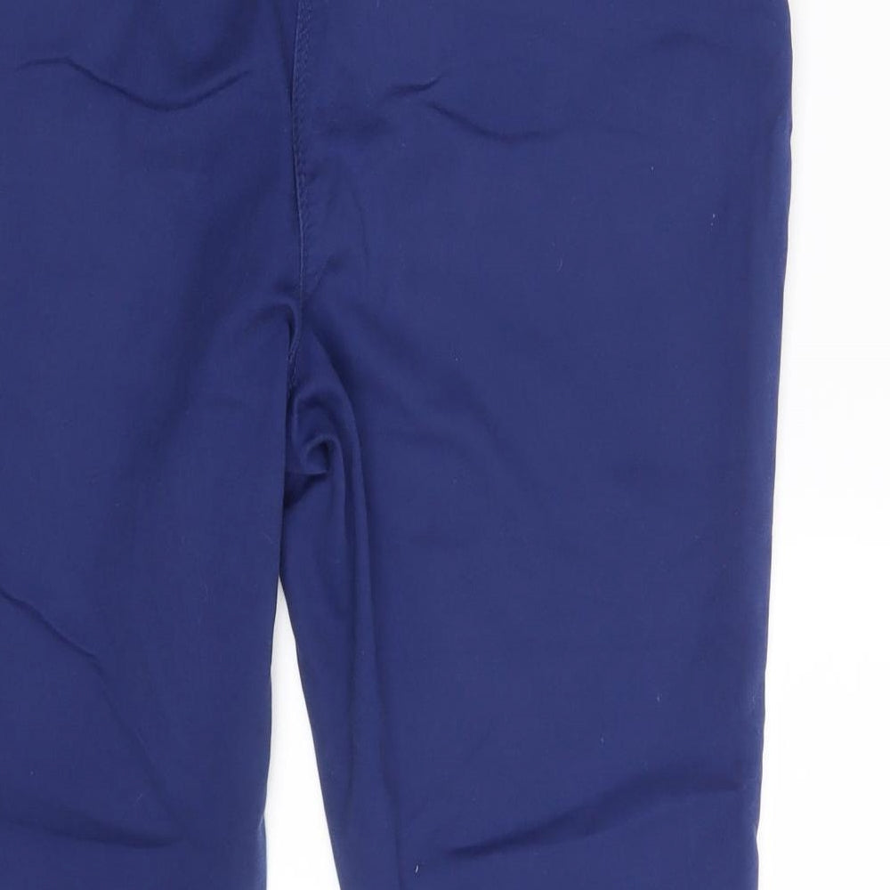 George Womens Blue  Denim Capri Trousers Size 12 L21 in