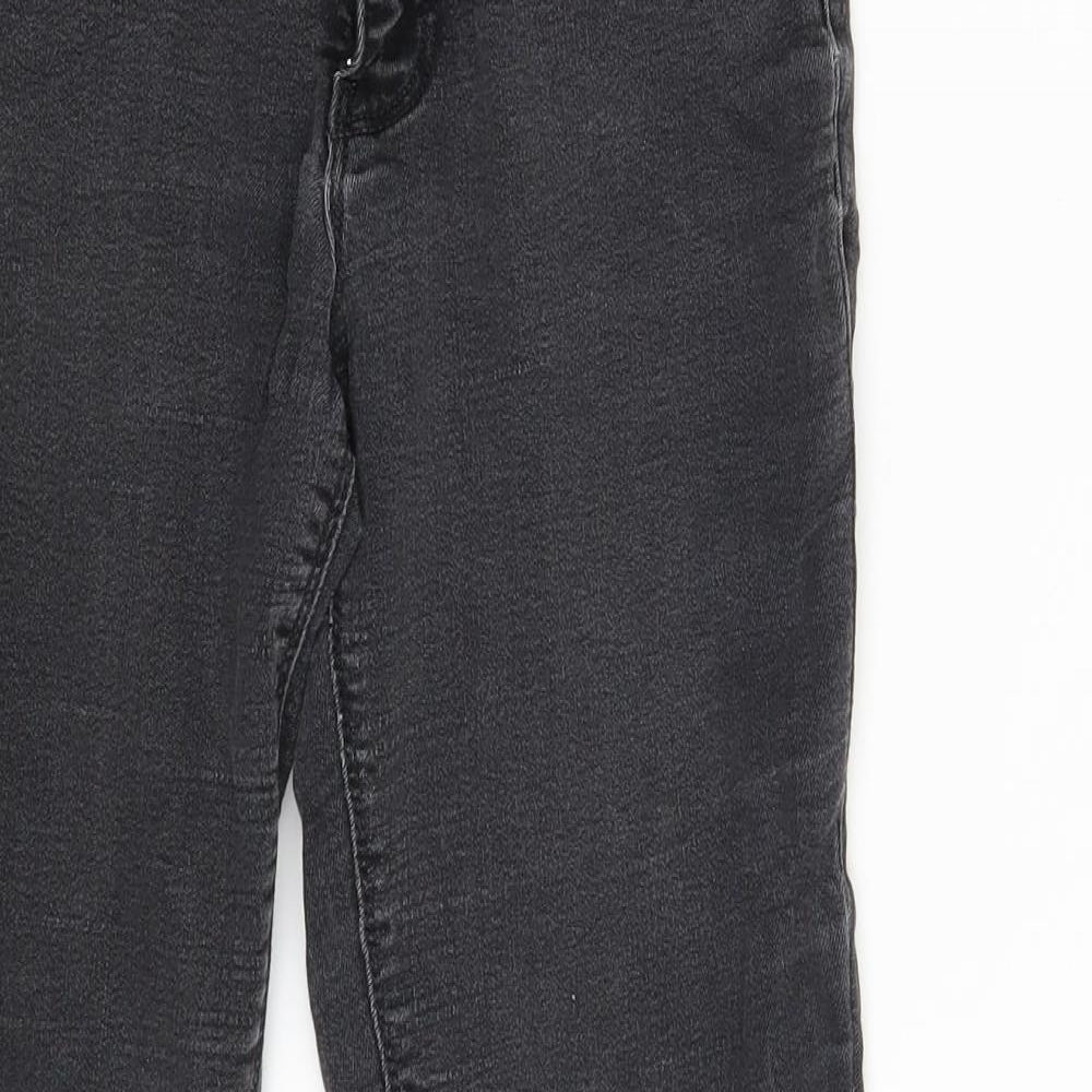 Dorothy Perkins Womens Grey  Denim Skinny Jeans Size 8 L27 in