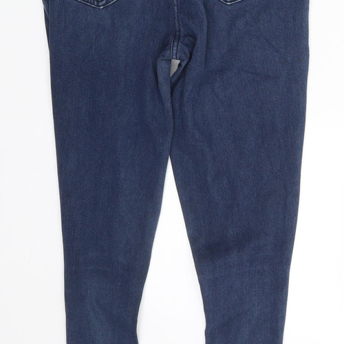 NEXT Womens Blue  Denim Jegging Leggings Size 8 L24 in